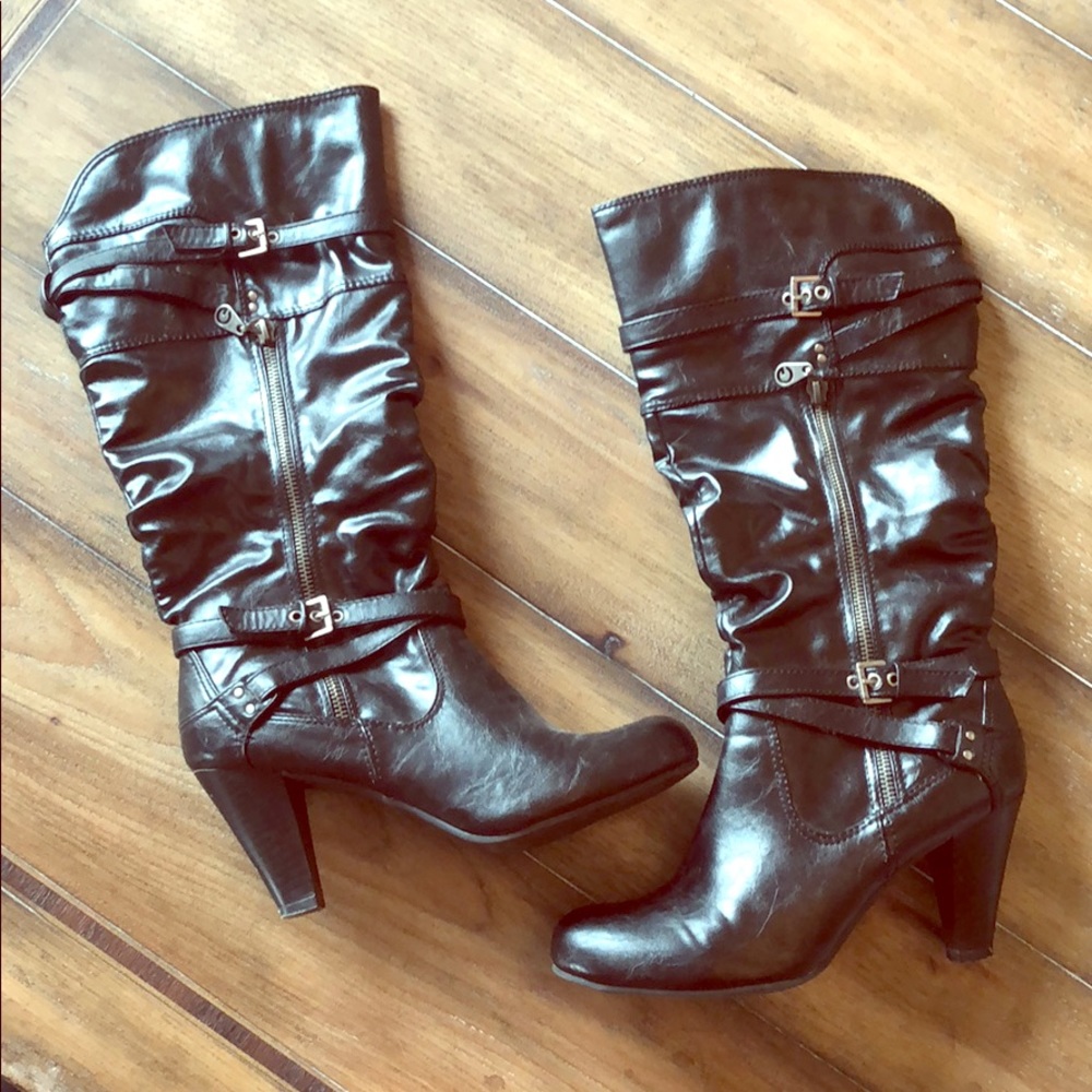G by Guess knees boots